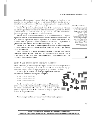 Page 103 Representaciones Simbólicas Y Algoritmos